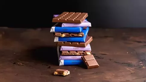 stack of chocolates