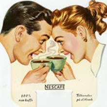 What did we do when the bank called? Invented Nescafé