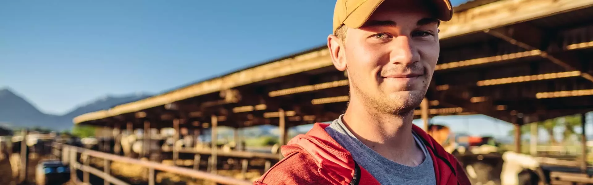 Young farmer