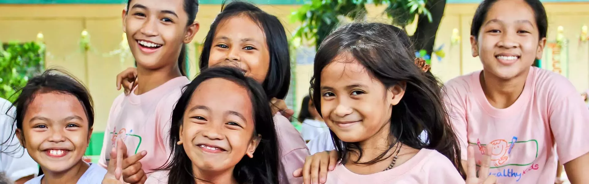 Children smiling