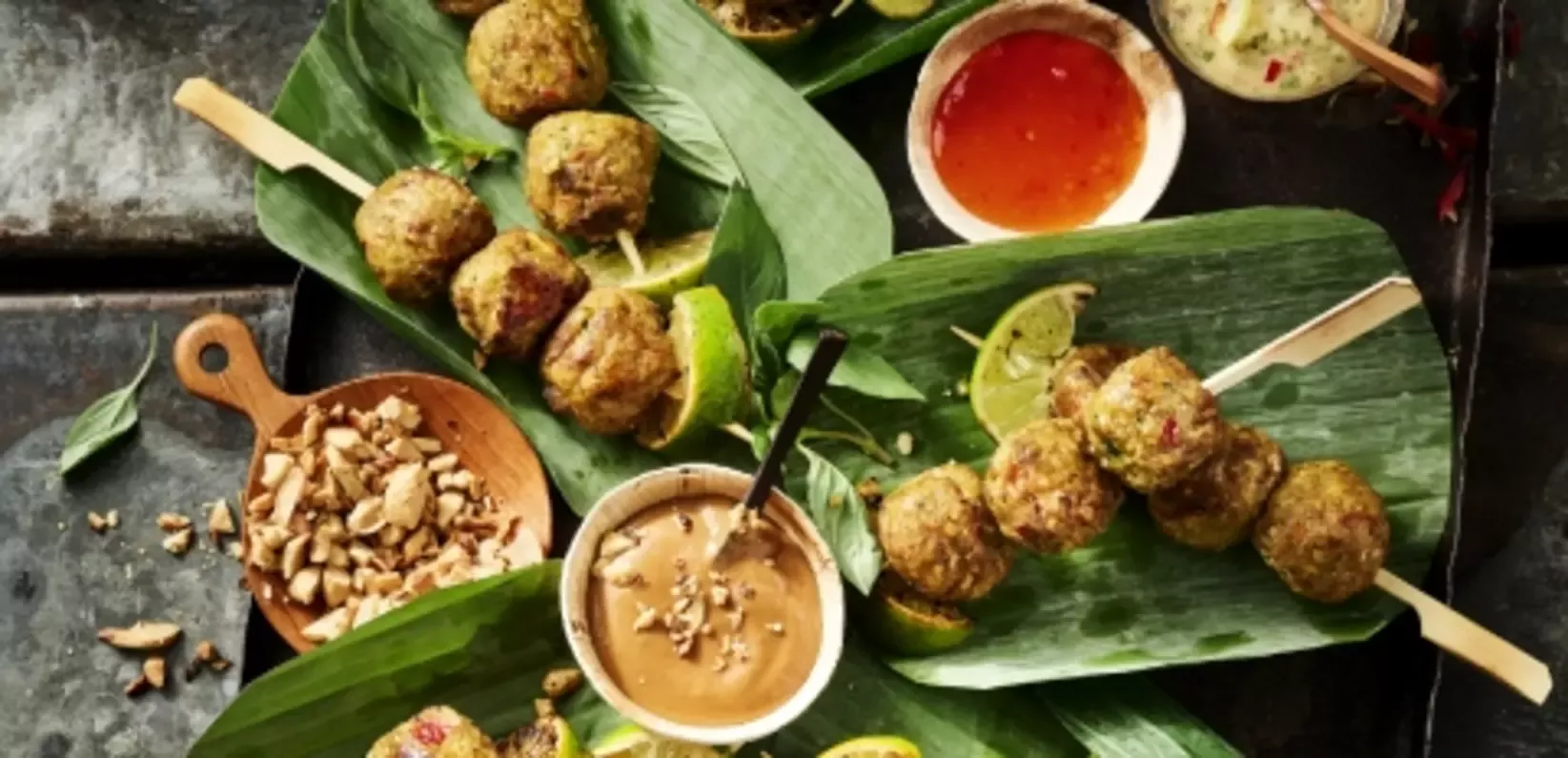 Garden Gourmet recipe Thai bites Snacking Skewers