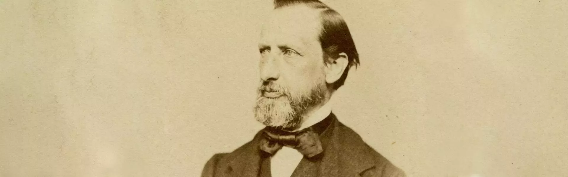 Portrait photograph of Henri Nestlé, founder of the Nestlé Group