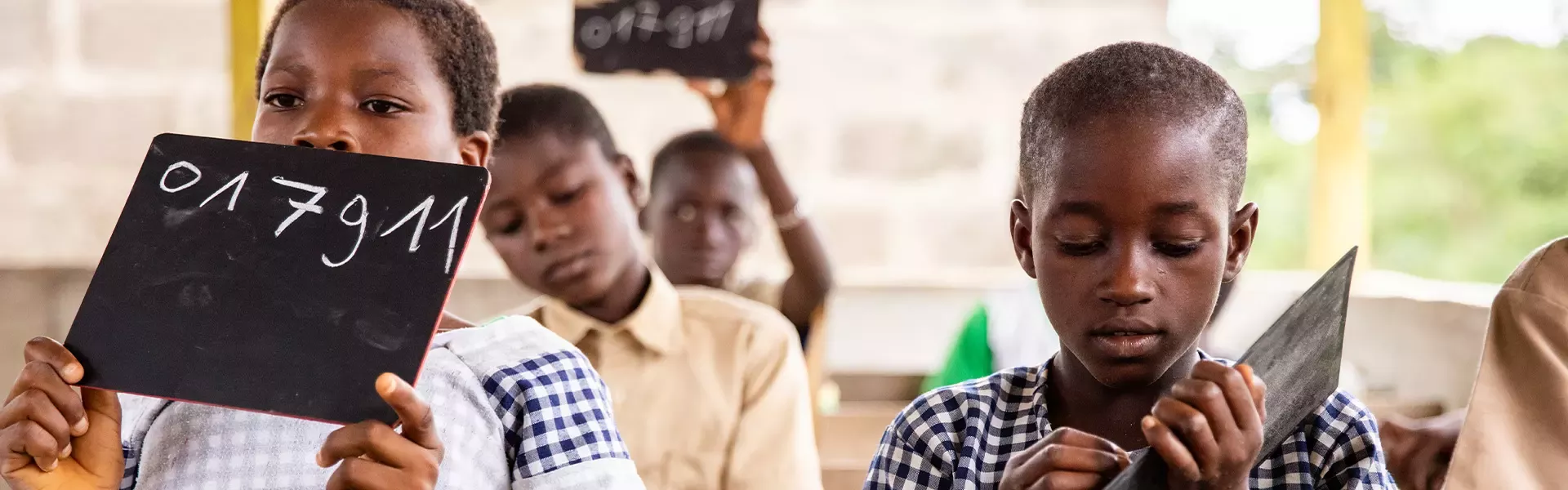 Children in school