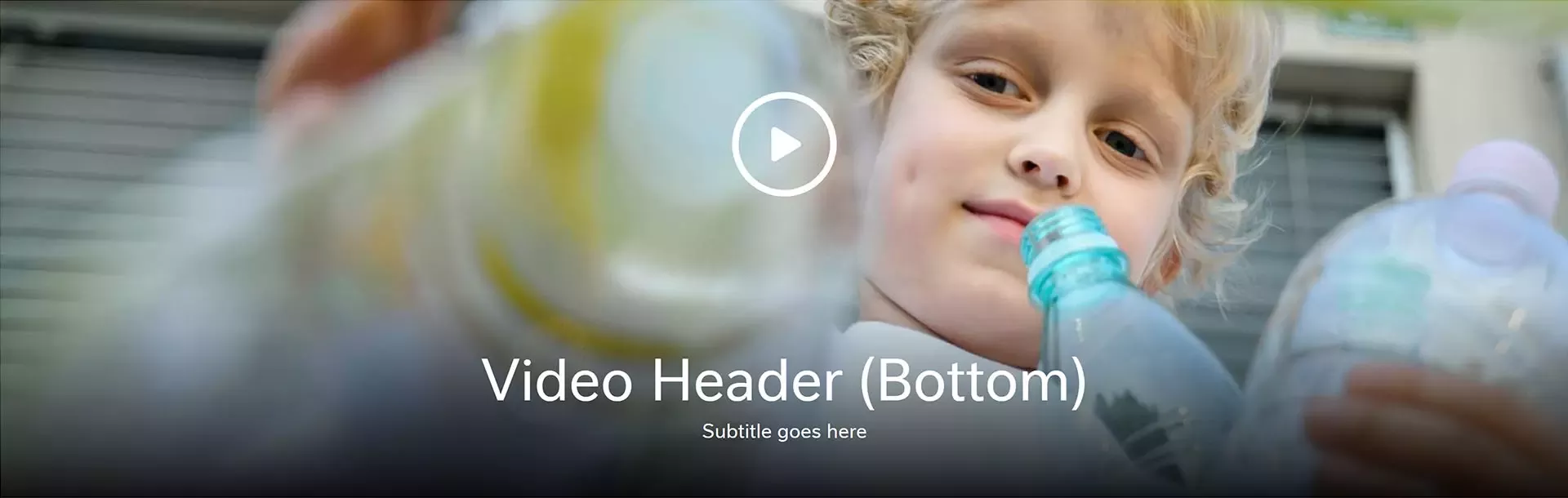 Video header