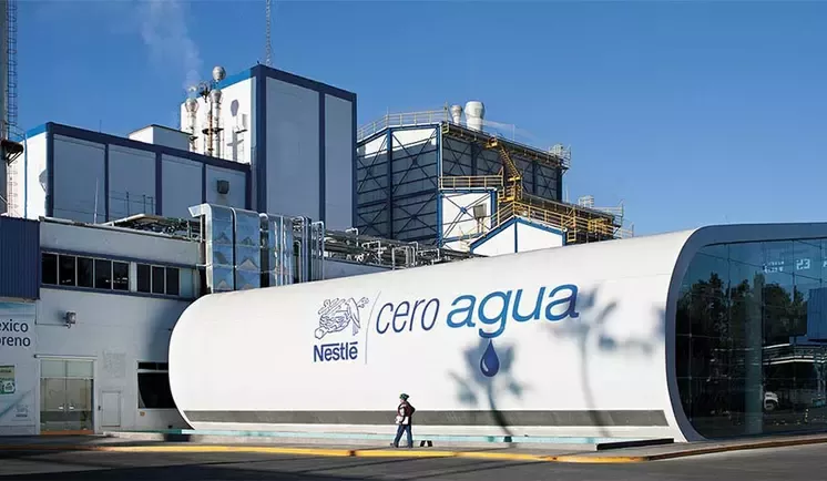 Nestlé uses water monitoring technology in its factories to help safeguard water using real-time insights.
