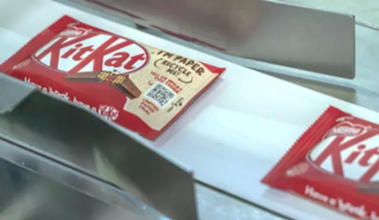 KitKat paper wrapping