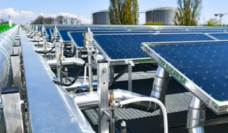 Our operations use renewable thermal energy