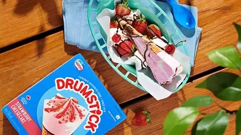 People eating Drumstick