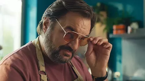 Man from Krups espresso campaign