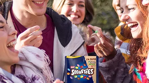 smarties drop