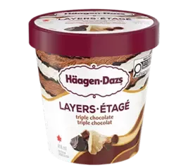 HAAGEN-DAZS LAYERS Triple Chocolate Ice Cream