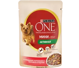 Purina ONE dog wet