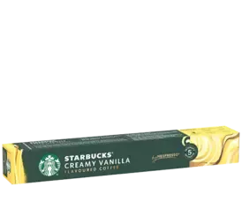 Starbucks creamy vanilla pack