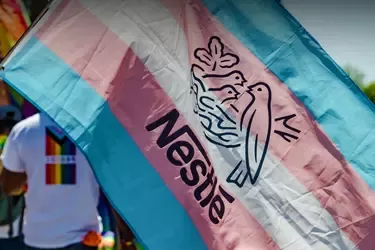 People in peaceful march for LGBTQI support
