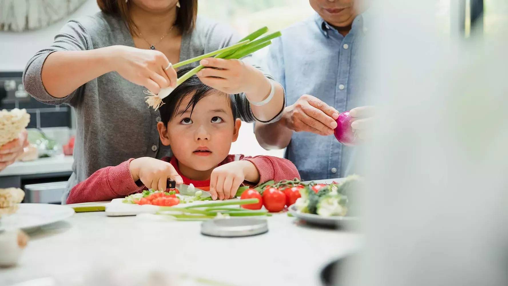Family cooking