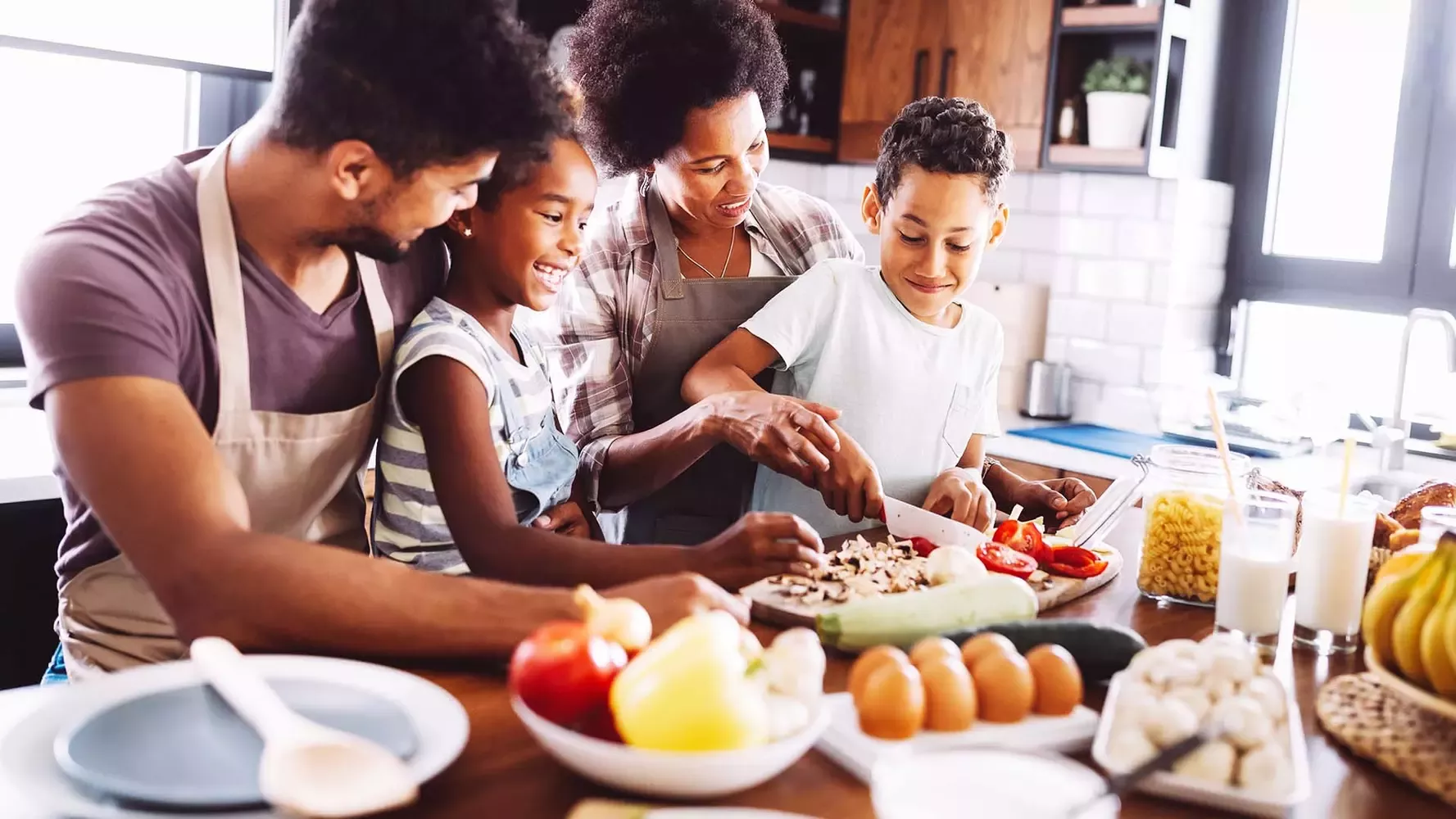 Family cooking