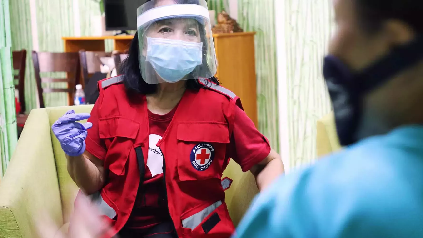 IFRC volunteers