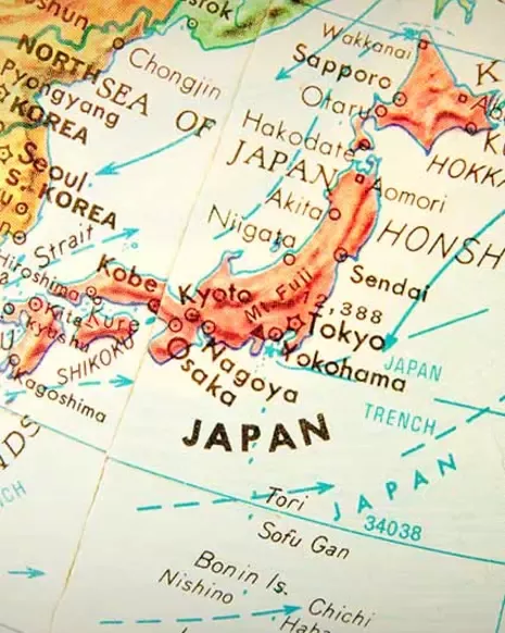 Map of Japan
