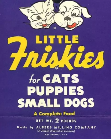 Friskies advertising booklet