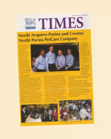 Nestle Times Article
