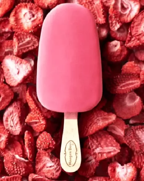Häagen-Dazs ice cream on stick