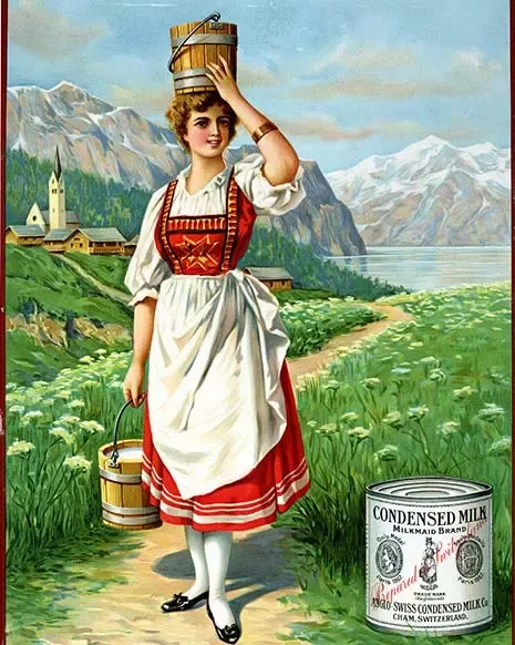 woman with milk