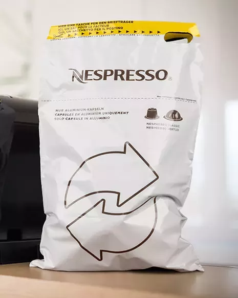 nespresso capsules recycling