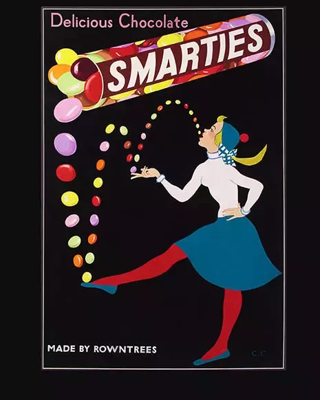 Smarties poster