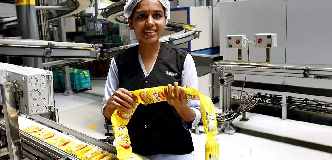 Maggi production line