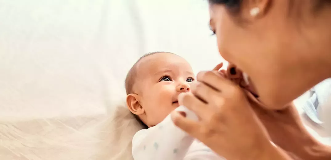 mother with baby