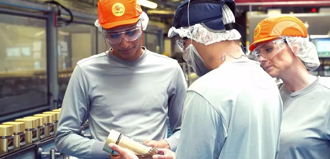 Nestlé employees at work