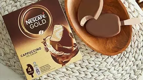 Nescafé Gold Cappuccino ice cream