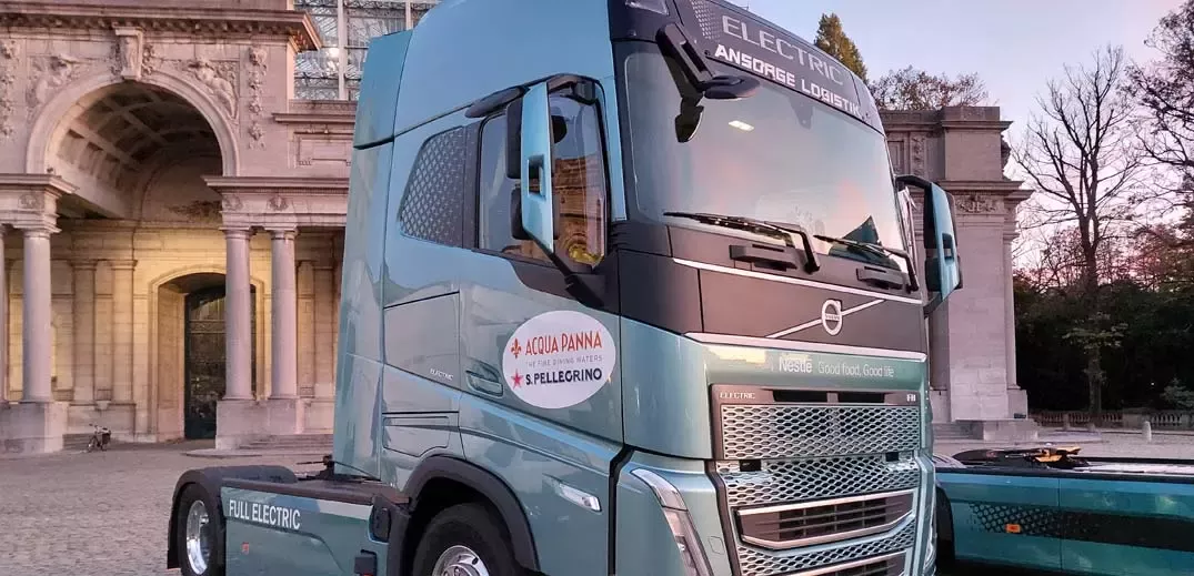 S.Pellegrino truck