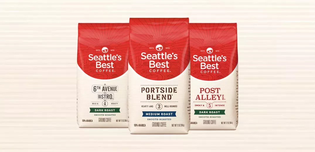 Seattle's Best Coffee ground coffee packs