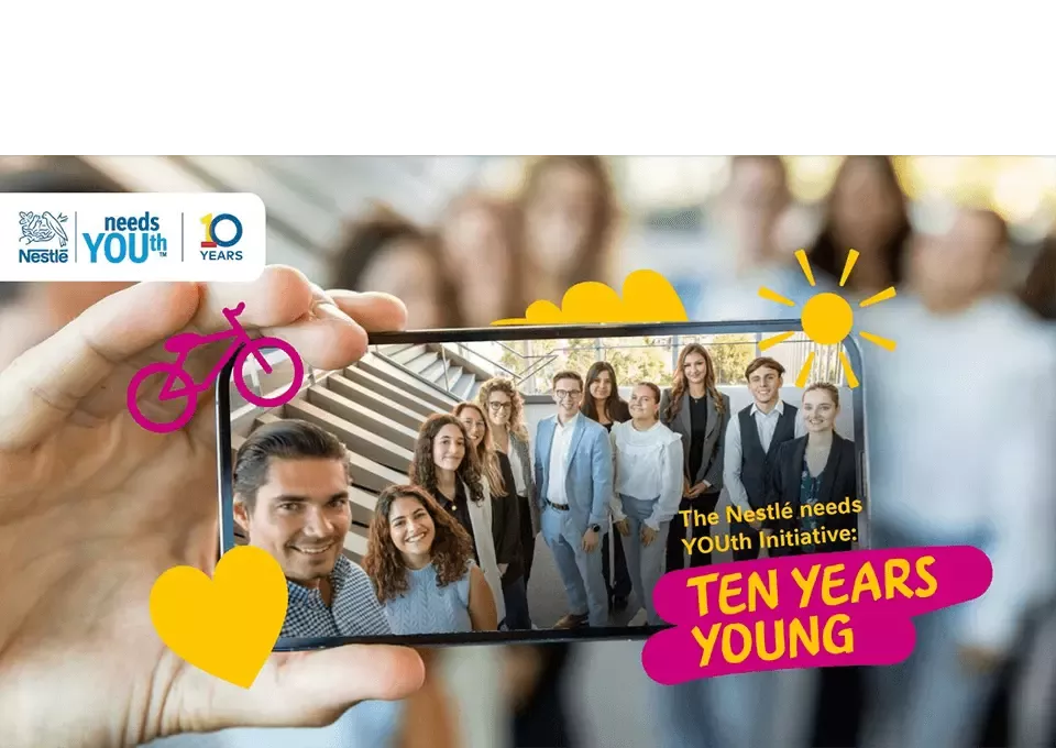 The Nestlé needs YOUth initiative: Ten Years Young cover