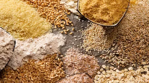 Cereals and grains are vital raw materials for a range of our foods and beverages, including breakfast cereals, pasta and pizza.