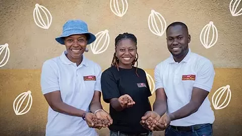 Luc Affoli, Mathilde Sokoty, Barbara N’dri