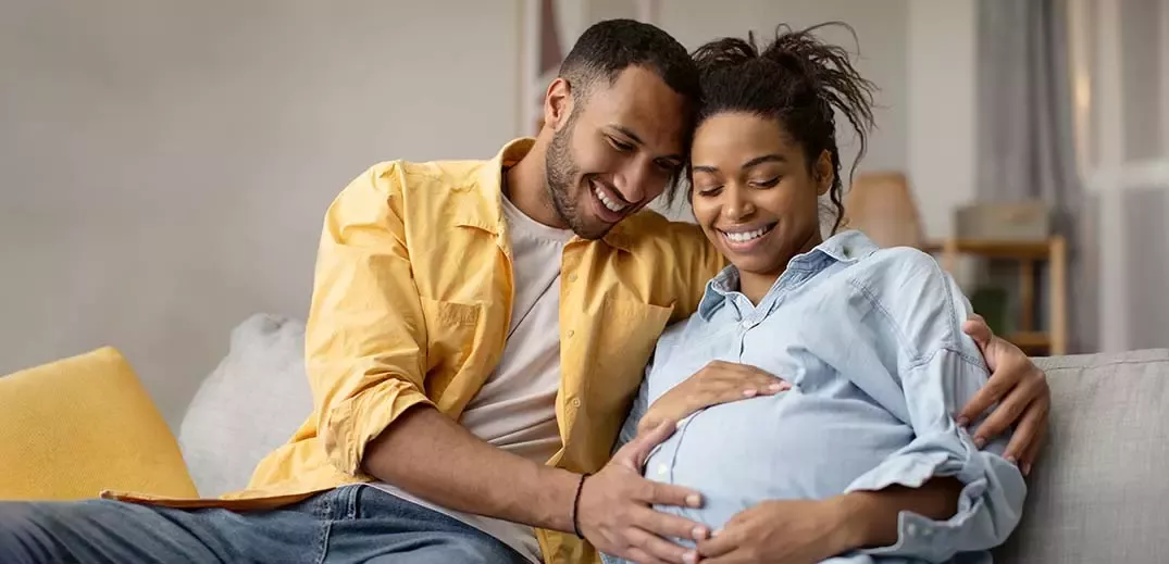 Couple having baby soon