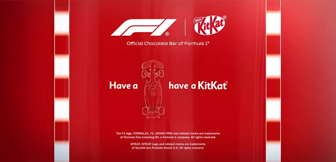 KitKat becomes the Official Chocolate Bar of Formula1® | Nestlé Global