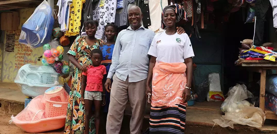 Family in Africa