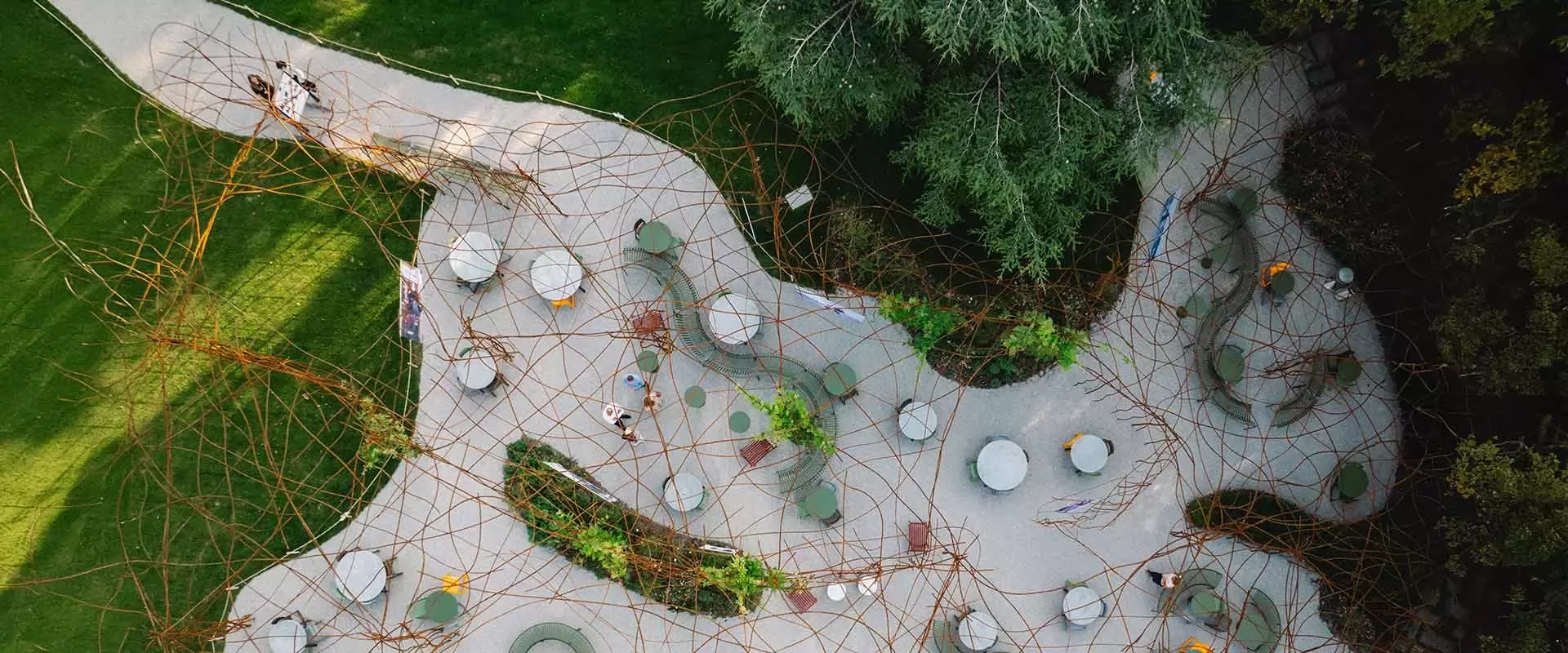 Nestlé outdoor space
