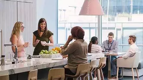 eople at Nestlé USA office