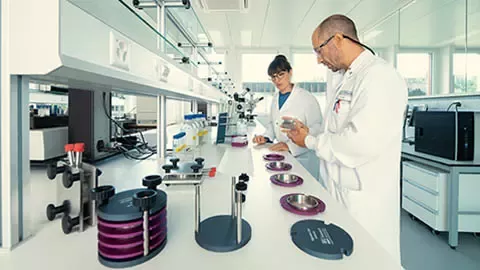 Scientists in a lab