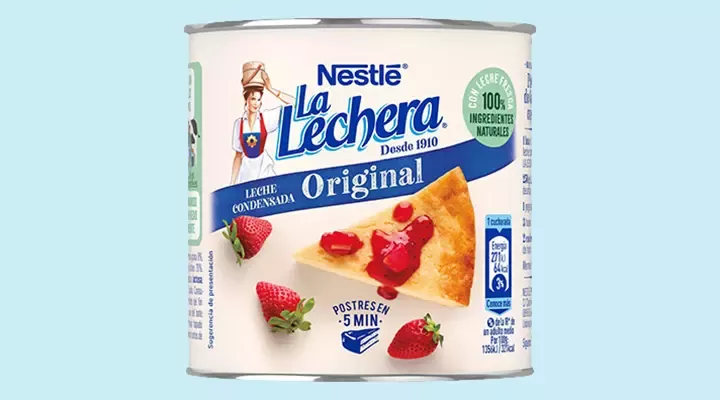 La Lechera Original condensed milk can