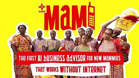 mami maggi happy women