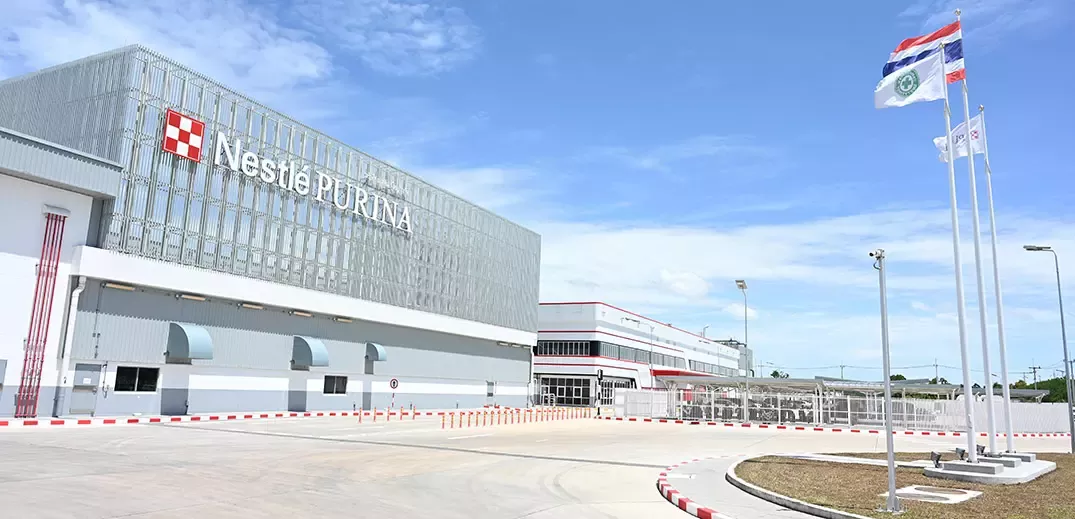 Purina pet food factory in Thailand supporting pet nutrition production and market growth
