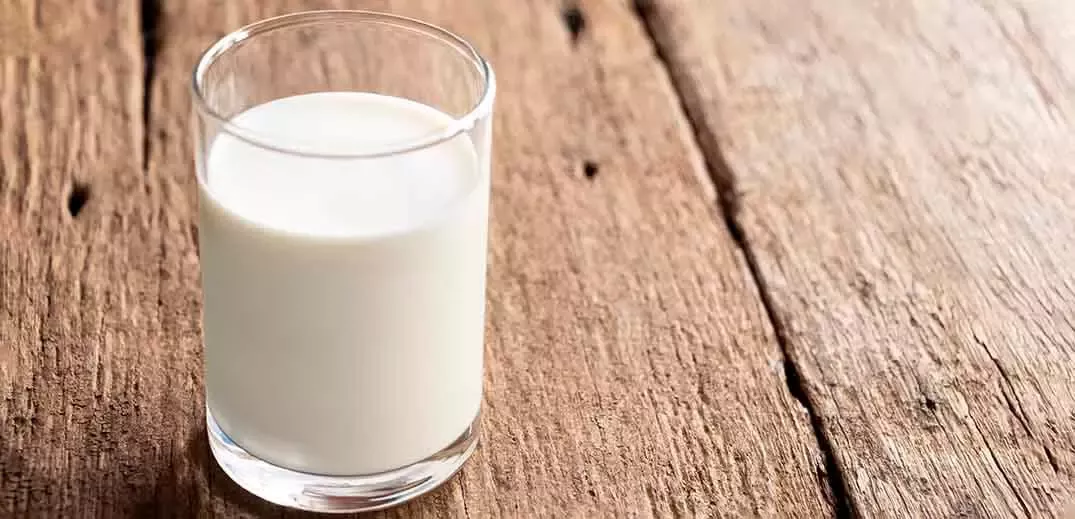 Glass of milk