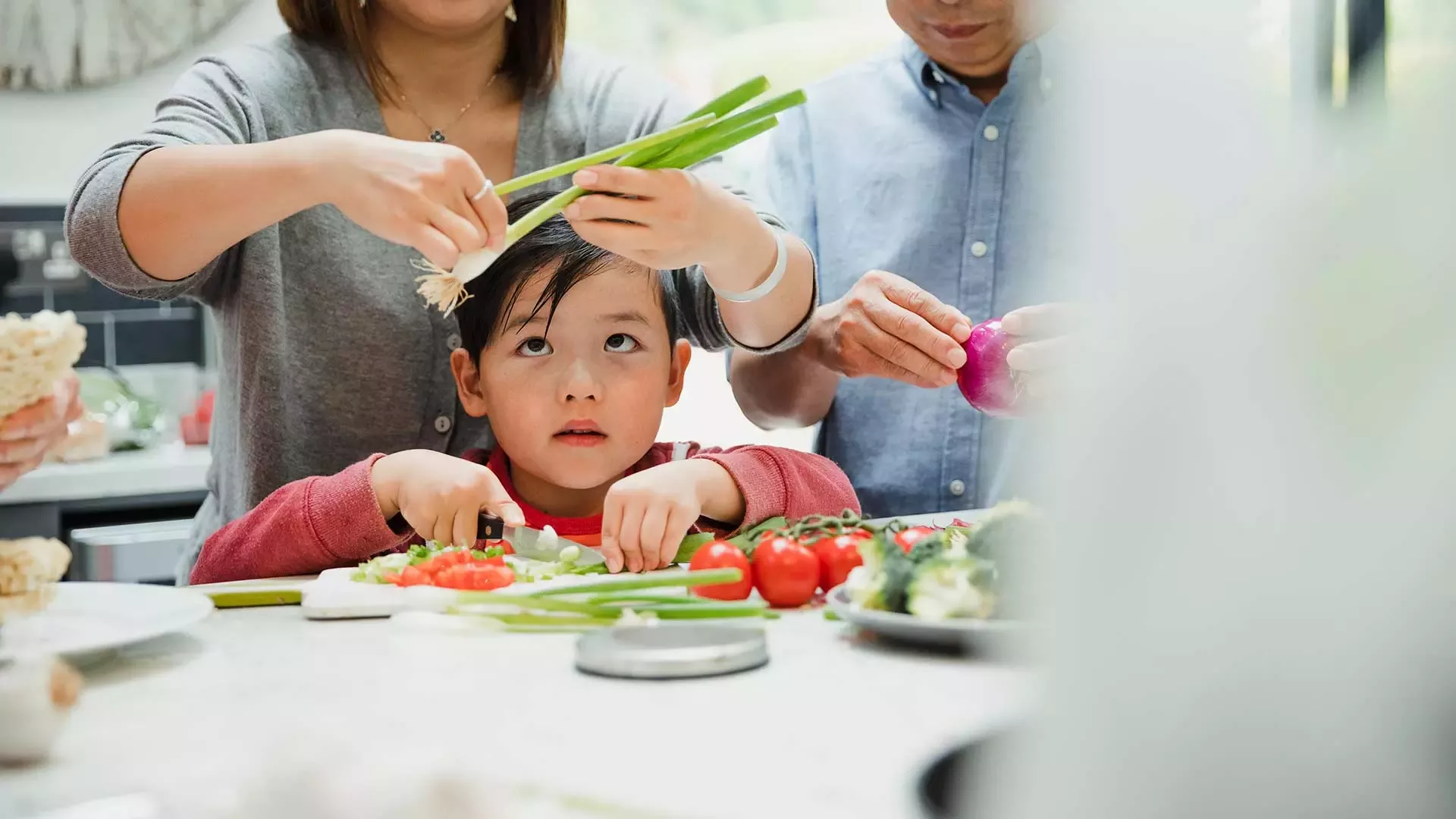 Family cooking