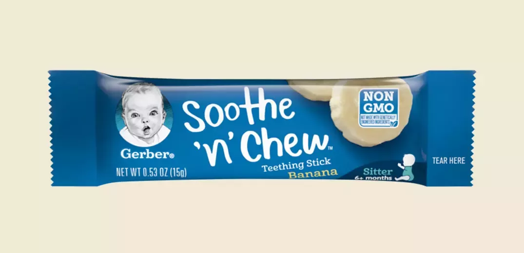 Gerber Soothe 'n' Chew teething stick