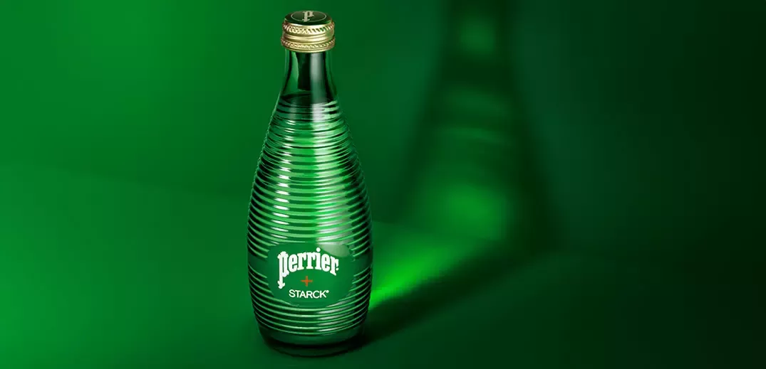 Perrier + Starck bottle